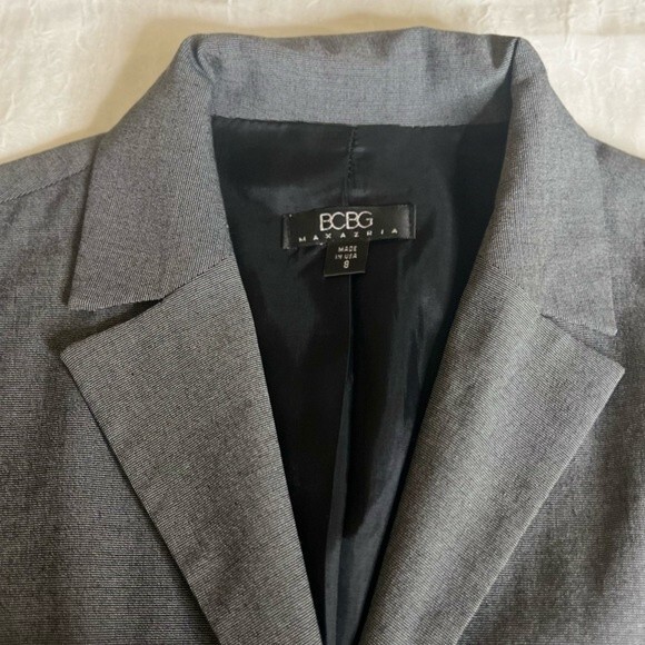 Bcbgmazazria women’s Blazer Color Gray Size 8 - Picture 8 of 16